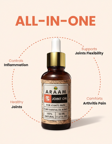 ARAAM JOINT ON Oil | PCSIR Verified 100% NATURAL | FOR JOINTS PAIN